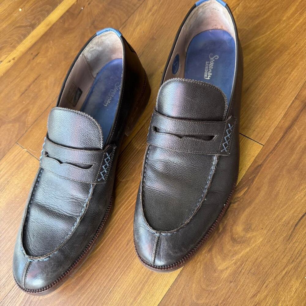 Sweeney london penny loafers